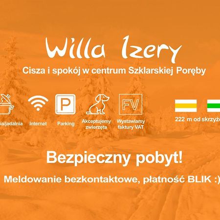 Willa Izery Шклярска Поремба Екстериор снимка